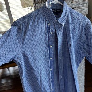 Mens Short Sleeve Ralph Lauren Blake Small Shirt